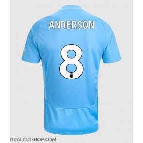 Nottingham Forest Elliot Anderson #8 Terza Maglia 2024-25 Manica Corta